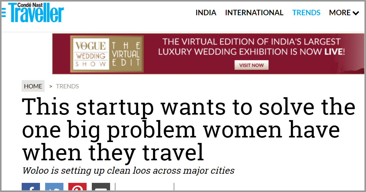 This startup wants to solve the one big problem women have when they travel